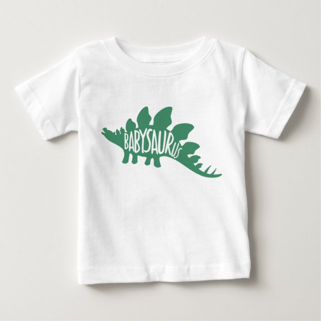Babysaurus. (Matchande uppsättning). T Shirt (Framsida)