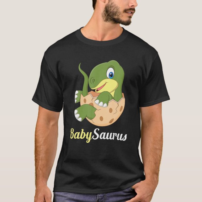 Babysaurus Rex Gift - Baby Saurus Dinosaur T Shirt (Framsida)