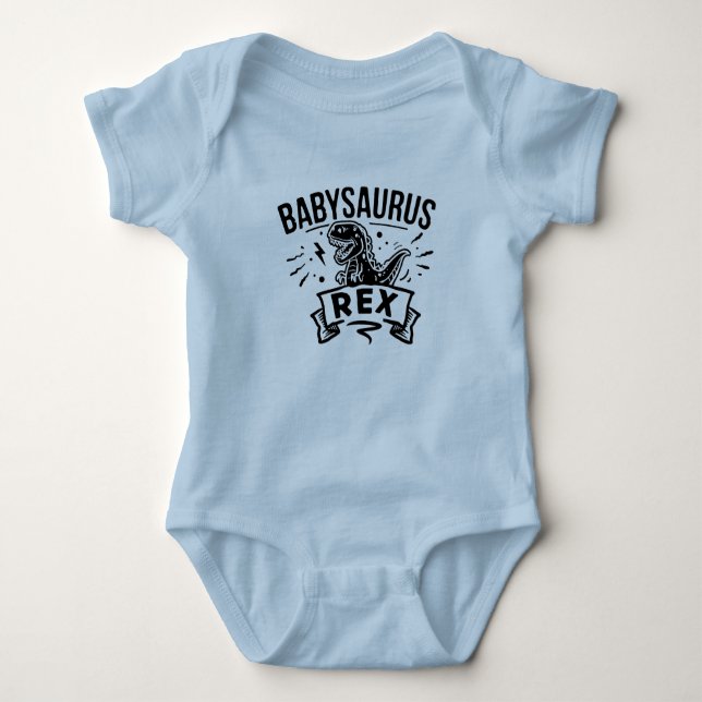 Babysaurus Rex T Shirt (Framsida)