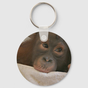Babyschimpans Keychain Nyckelring