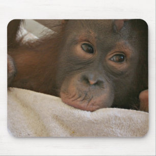 Babyschimpans Mousepad Musmatta