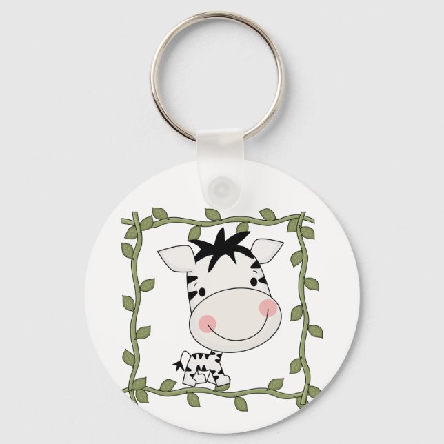 BabysebraT-tröja och gåvor Nyckelring (Framsida)