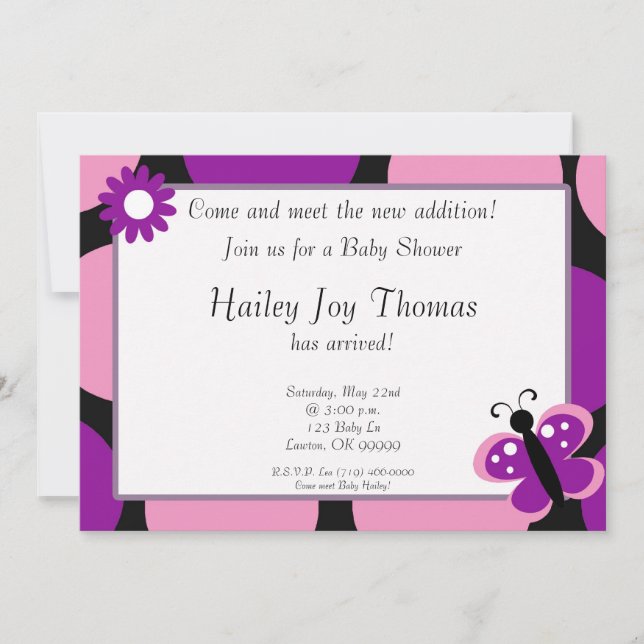 babysh, Come and meet the new addition!, Join ... Inbjudningar (Framsida)