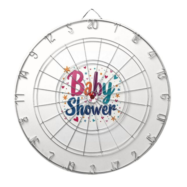 BabyShower/slå inte baby Darttavla (Framsidan)