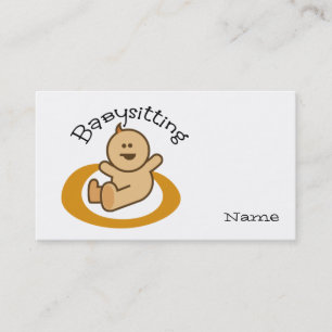 Babysit Affärskort Visitkort
