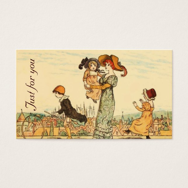 Babysittande Daycare Business Gift-kort Visitkort (Framsidan)