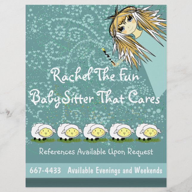 BabySitter Flyer (Framsidan)