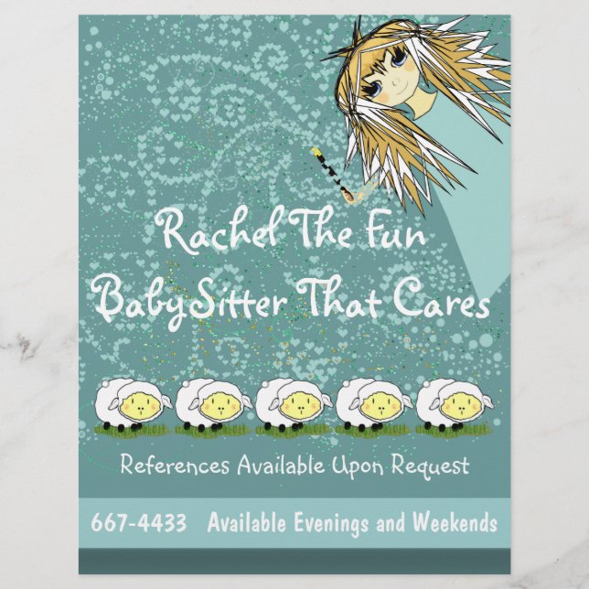 BabySitter Flyer (Framsidan)