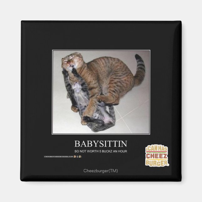 Babysittin Magnet (Framsidan)