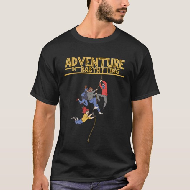 Babysitting adventures  vintage t shirt (Framsida)