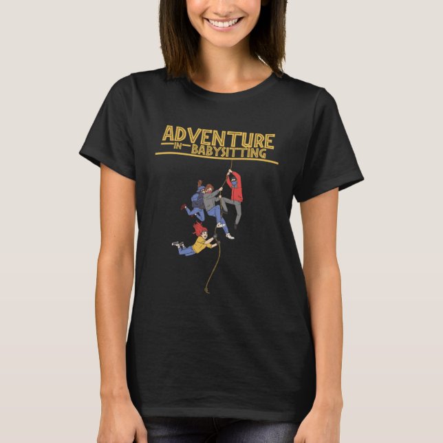 Babysitting adventures  vintage t shirt (Framsida)