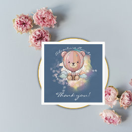 Babyskåda för björn i Luftballongen i äventyr Pappersservett