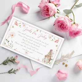 Babyskåda för ro i Blommigten Baby i Guld Tilläggskort