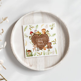 Babyskåda för skog pappersservett