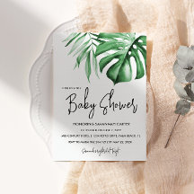 Babyskare för Tropical Löv Grönt