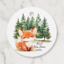 Babyskare för Whimsical Woodland Fox