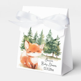 Babyskare för Whimsical Woodland Fox Presentaskar