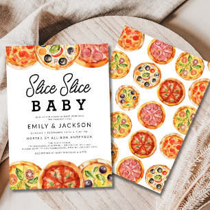 Babyskaren Baby i modern segmentssegment Inbjudningar