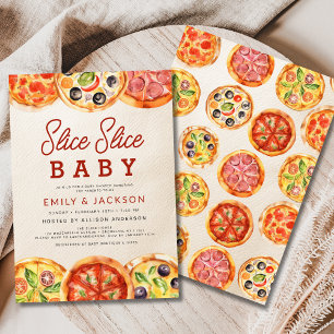 Babyskaren Baby i modern segmentssegment Inbjudningar