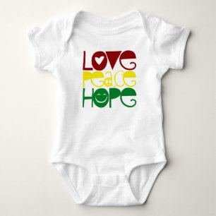 Babyskjorta, kärlekfredhopp tee