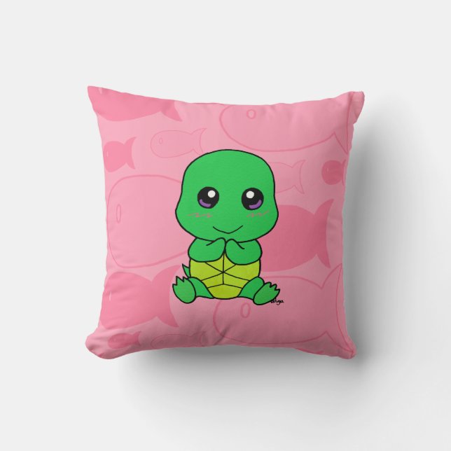 Babysköldpadda Kudde (Framsida)