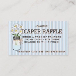 Babyskor Diaper Raffle Biljett | Tilläggskort