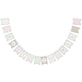 Babyskor Fåglar Vimplar