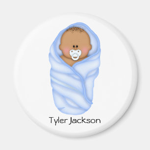 Babyskor Favoriter afrikanska amerikanska pojkar Magnet