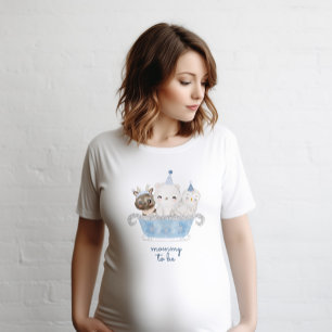 Babyskor för arktiska djur i vinter Woodland T Shirt