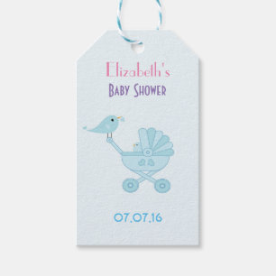 Babyskor för Baby och Mamma Bluebirds Presentetikett
