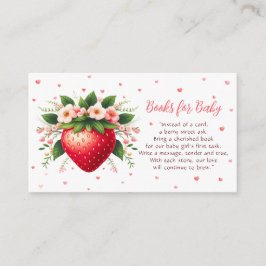 Babyskor för berry Sweet Strawberry Bok Tilläggskort
