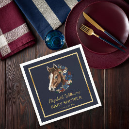 Babyskor för Blommigt av matkalk från vallmoskal Pappersservett