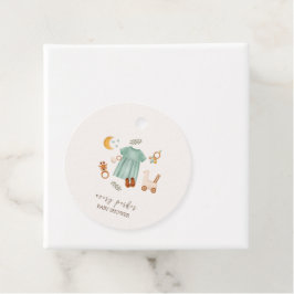 Babyskor för Cute Boho Flicka-kläder Gåvor Etiketter