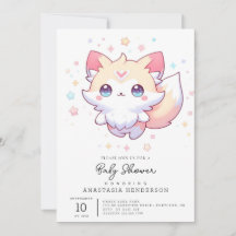 Babyskor för cute Forest Fox