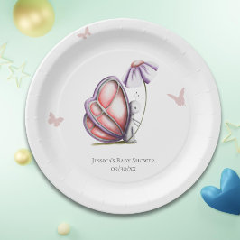 Babyskor för Cute Watercolor Butterfly