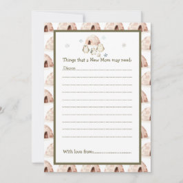 Babyskor för Cute Winter Penguins Baby Shower Inbjudningar