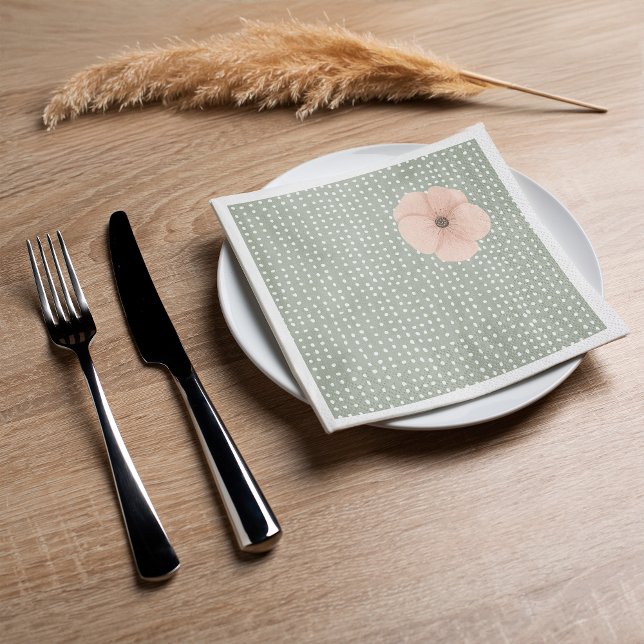 Babyskor för Desert Chic Pappersservett (Check out our desert chic party supplies collection for more fantastic matching party supplies.)