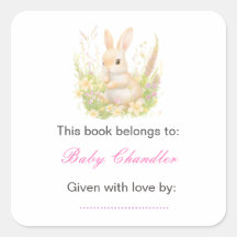 Babyskor för kanin vår