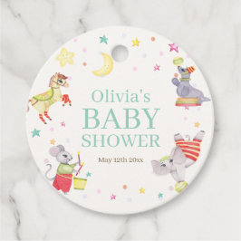 Babyskor för karnivalsdjur i finare Circus Carniva Gåvor Etiketter