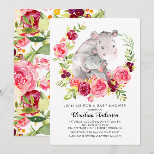 Babyskor för mamma & Baby i Hippo Inbjudningar