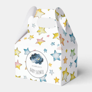 Babyskor för måne och stjärnor presentaskar