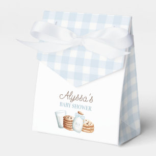 Babyskor för mjölk och cookies presentaskar