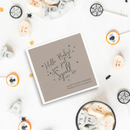 Babyskor för neutralten baby Spell Halloween Pappe Pappersservett