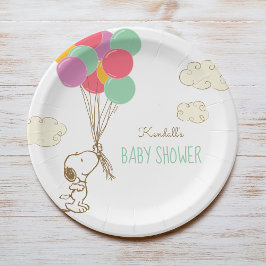 Babyskor för soopy och ballonger