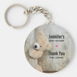 Babyskor för spolning av spånadsburk av spalt nyckelring