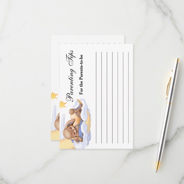 Babyskor för svarskort. OSA kort (Fram/Back In Situ)