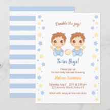 Babyskor för Twin Boys