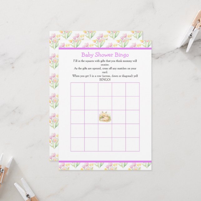 Babyskor för vår Fox Inbjudningar (Fram/Back In Situ)