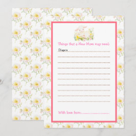 Babyskor för vår Lamb Inbjudningar