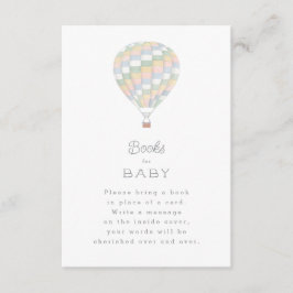 babyskor för vattenfärgskfilt luftballong Babykläd Tilläggskort